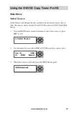 Preview for 27 page of Aleratec 1:3 DVD/CD Copy Tower Pro HS User Manual