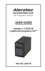 Aleratec 260174 User Manual preview