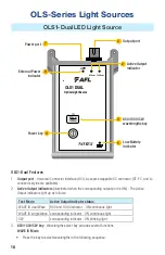 Preview for 18 page of Alf Noyes OLS Series User Manual