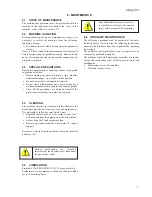 Preview for 17 page of Alfamacchine Minigraf 4 Instruction Handbook Manual