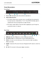 Preview for 5 page of ALFAtron ALF-MUH44A-RS User Manual