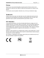 Preview for 2 page of ALFAtron MUH88E User Manual