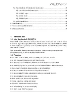 Preview for 5 page of ALFAtron SC121D-TN User Manual