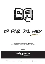 Algam Lighting IP PAR 712 HEX User Manual preview