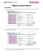 Preview for 5 page of Algeos OptoGait User Manual