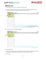 Preview for 13 page of Algeos OptoGait User Manual