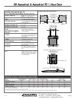 Preview for 2 page of Algoma Hardwoods STC 39 Specification Sheet