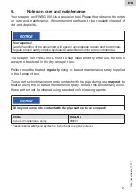 Preview for 21 page of Aliaxis Friatec FWSG 900L Operating Instruction