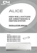 ALICE GWH09QC-A3DNA1D Installation Manual preview