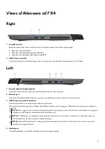 Preview for 5 page of Alienware m17 R4 Setup And Specifications