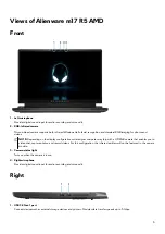 Preview for 5 page of Alienware m17 R5 AMD Setup And Specifications