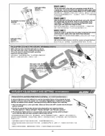 Preview for 37 page of Align nitro trex 600 KX0160NPNT Instruction Manual