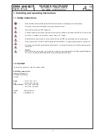 Preview for 3 page of Aline EMA 308 9173.81 Operating Instructions Manual