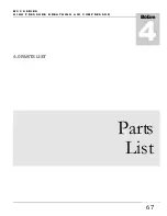 Preview for 67 page of Alkin W32 Canopy Instruction Manual And Parts List