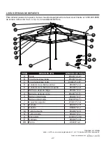 Preview for 27 page of Allen + Roth 0493712 Installation Manual