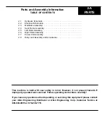 Preview for 22 page of allen HDX600 Operation And Parts Manual