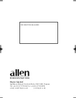 Preview for 28 page of allen Hovertrim 184E XR44 Owner'S Handbook Manual