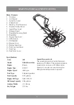 Preview for 5 page of allen XR16 Hovertrim Owner'S Handbook Manual