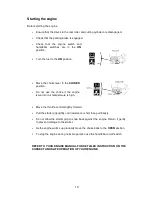 Preview for 16 page of Allett BUFFALO 24" Operator And Parts Manual