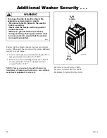 Preview for 16 page of Alliance Laundry Systems 800138R2 Installation And Operation Manual