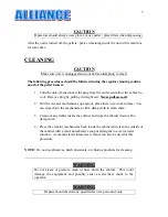 Preview for 7 page of Alliance Products DALPH1022 Operation Manual