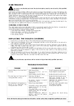 Preview for 14 page of ALLIANCE RI1000/25 Operating And Maintenance Instructions Manual