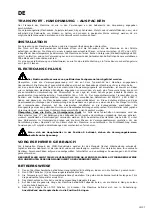 Preview for 19 page of ALLIANCE RI1000/25 Operating And Maintenance Instructions Manual