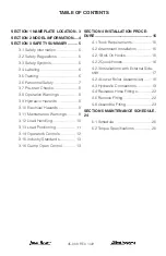 Preview for 2 page of Allied Systems Long Reach QHGC Installation Maintenance And Service Manual