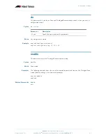 Preview for 59 page of Allied Telesis AlliedWare Plus 5.2.1 Software Reference Manual