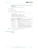 Preview for 110 page of Allied Telesis AlliedWare Plus 5.2.1 Software Reference Manual