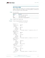 Preview for 197 page of Allied Telesis AlliedWare Plus 5.2.1 Software Reference Manual