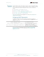 Preview for 230 page of Allied Telesis AlliedWare Plus 5.2.1 Software Reference Manual