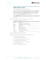 Preview for 244 page of Allied Telesis AlliedWare Plus 5.2.1 Software Reference Manual