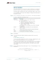 Preview for 249 page of Allied Telesis AlliedWare Plus 5.2.1 Software Reference Manual