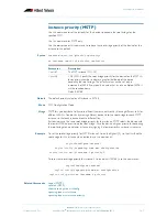Preview for 325 page of Allied Telesis AlliedWare Plus 5.2.1 Software Reference Manual