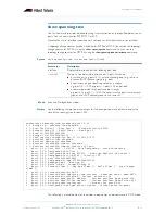 Preview for 329 page of Allied Telesis AlliedWare Plus 5.2.1 Software Reference Manual