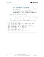 Preview for 336 page of Allied Telesis AlliedWare Plus 5.2.1 Software Reference Manual