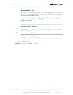 Preview for 366 page of Allied Telesis AlliedWare Plus 5.2.1 Software Reference Manual
