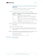 Preview for 469 page of Allied Telesis AlliedWare Plus 5.2.1 Software Reference Manual