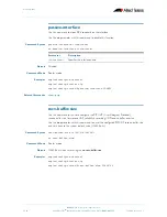 Preview for 470 page of Allied Telesis AlliedWare Plus 5.2.1 Software Reference Manual