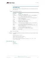 Preview for 473 page of Allied Telesis AlliedWare Plus 5.2.1 Software Reference Manual