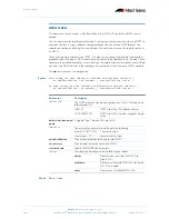 Preview for 500 page of Allied Telesis AlliedWare Plus 5.2.1 Software Reference Manual