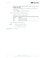 Preview for 510 page of Allied Telesis AlliedWare Plus 5.2.1 Software Reference Manual