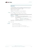 Preview for 519 page of Allied Telesis AlliedWare Plus 5.2.1 Software Reference Manual