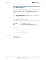 Preview for 520 page of Allied Telesis AlliedWare Plus 5.2.1 Software Reference Manual