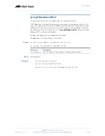 Preview for 523 page of Allied Telesis AlliedWare Plus 5.2.1 Software Reference Manual