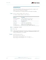 Preview for 536 page of Allied Telesis AlliedWare Plus 5.2.1 Software Reference Manual