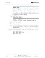 Preview for 542 page of Allied Telesis AlliedWare Plus 5.2.1 Software Reference Manual