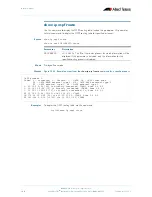Preview for 562 page of Allied Telesis AlliedWare Plus 5.2.1 Software Reference Manual