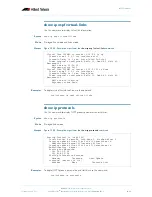 Preview for 563 page of Allied Telesis AlliedWare Plus 5.2.1 Software Reference Manual